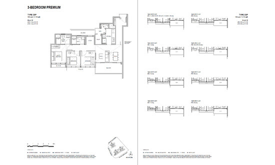 Lentoria Floor Plan 3 Bedroom C5P