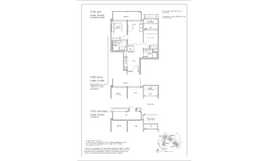 Mayfair Gardens Floor Plan 2 Bedroom B10
