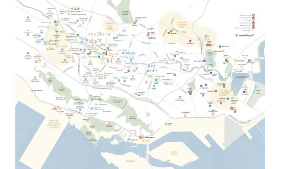 Penrith Location Map