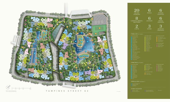 Parktown Residence Siteplan