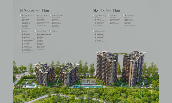 水岸华庭 (SORA) Siteplan
